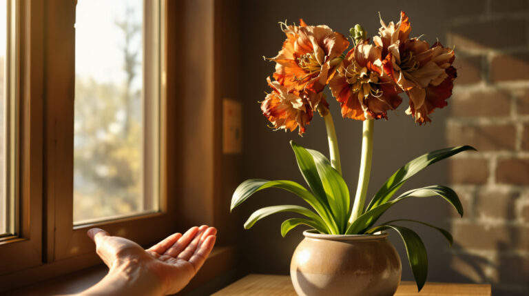 Amaryllis uitgebloeid na Kerst? Gooi hem niet weg, zo bloeit hij volgend jaar weer