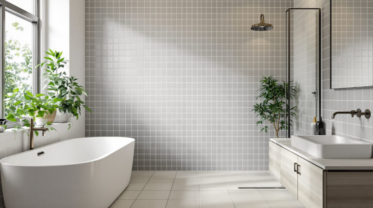 Badkamer renoveren zonder sloopwerk? Deze coating over tegels is dé trend van 2025