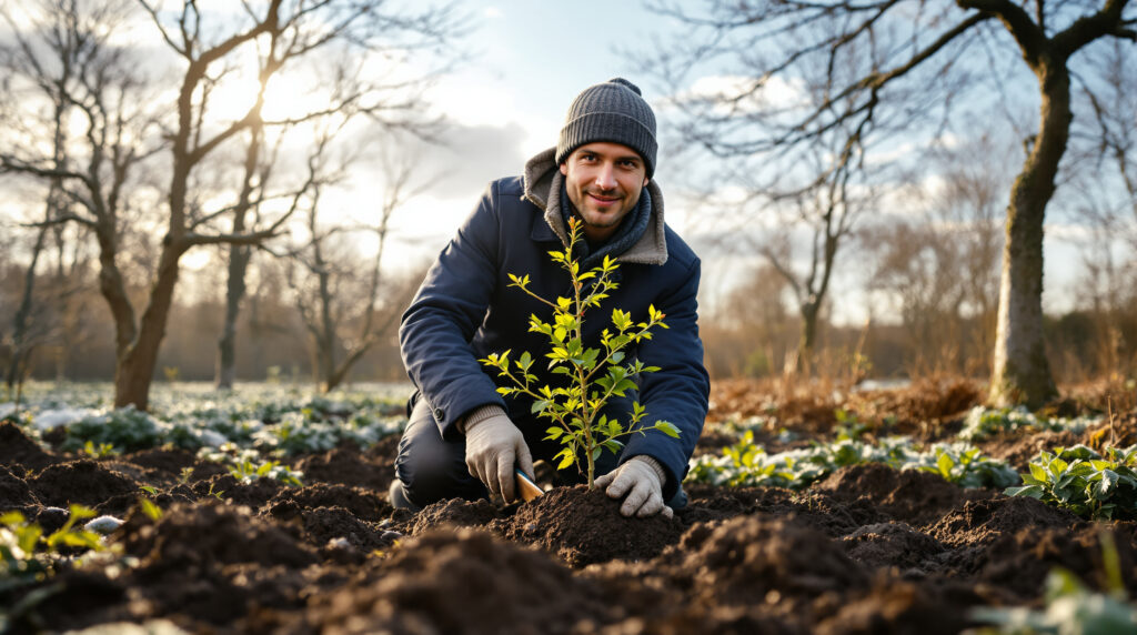 ontdek waarom december eigenlijk de beste maand is om bomen te planten en hoe je hiermee een gezonde, groene tuin kunt creëren.