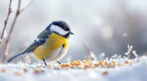 ontdek waarom de vogelbescherming waarschuwt tegen het strooien van brood in de winter en leer hoe je vogels op een verantwoorde manier kunt voederen.