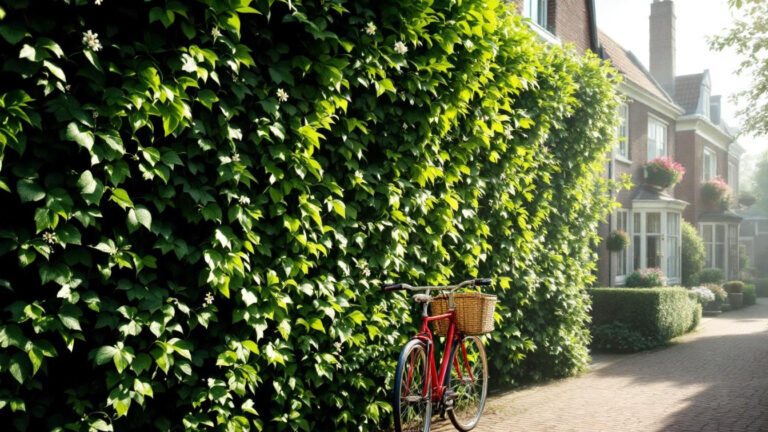 Burenruzie over de schutting? Hoe een ‘groene erfafscheiding’ de gemoederen in de straat sust.