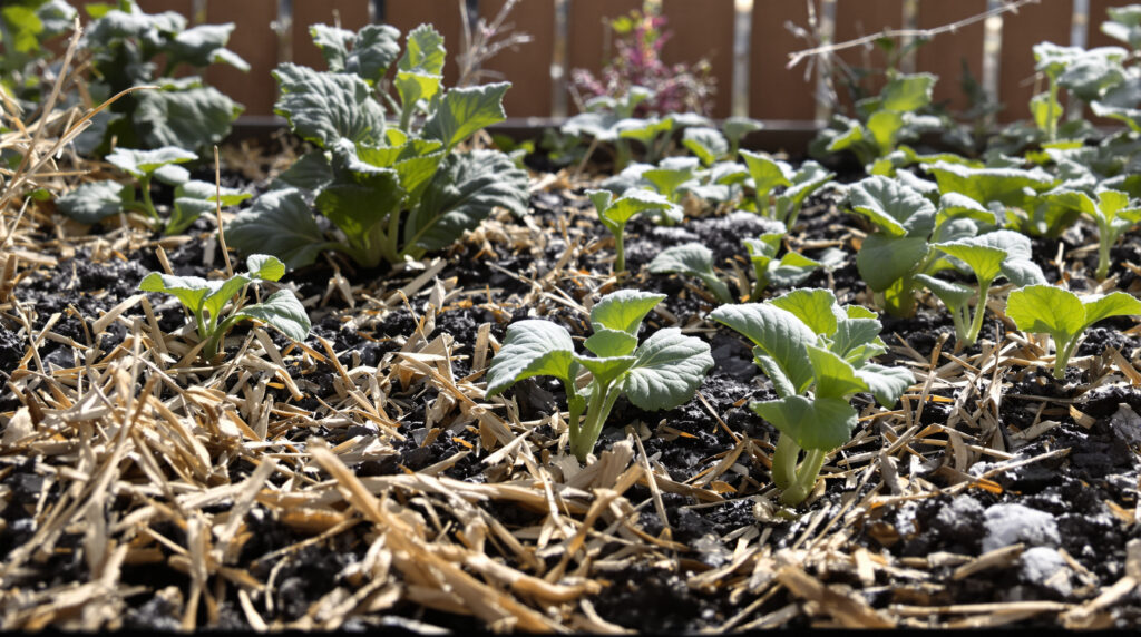 ontdek de fatale fout die veel tuiniers maken met mulch in de winter en leer hoe je je moestuin gezond houdt zonder onbewust schade toe te brengen.