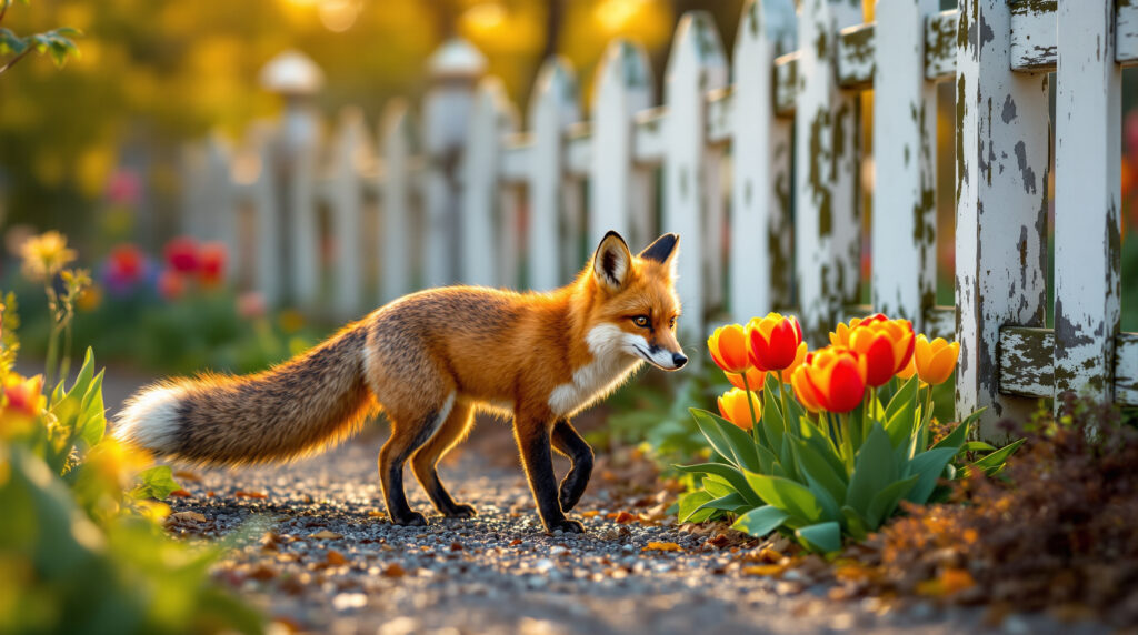 ontdek waarom een vos in je tuin geen reden tot paniek is, maar leer ook hoe je veilig kunt omgaan met deze slimme dieren.