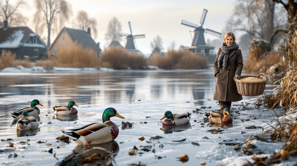 ontdek waarom het voeren van eenden met brood in de winter schadelijk kan zijn en leer hoe je eenden op een veilige en gezonde manier kunt voeden in de vijver.