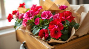 geraniums wegdoen? wacht! met deze slimme krant-truc overwinteren ze gewoon in je lade. houd je planten gezond en bespaar geld.