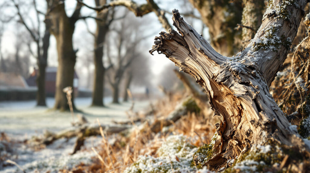 ontdek waarom het essentieel is om gevaarlijke takken van bomen vóór januari te snoeien om breuk en schade te voorkomen.