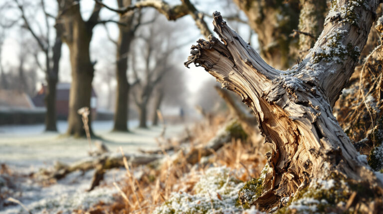ontdek waarom het essentieel is om gevaarlijke takken van bomen vóór januari te snoeien om breuk en schade te voorkomen.