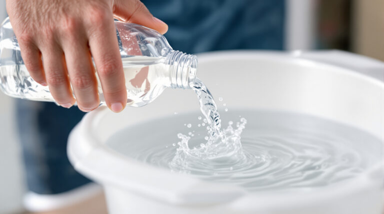 giet een scheut van deze betaalbare keukenreiniger in je dweilwater en geniet tot wel een week van frisse, glanzende vloeren!