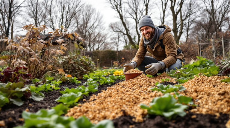 gooi nooit as uit de kachel in de kliko; gebruik het als de beste winterbescherming voor je moestuin en zorg voor een gezonde en vruchtbare grond.