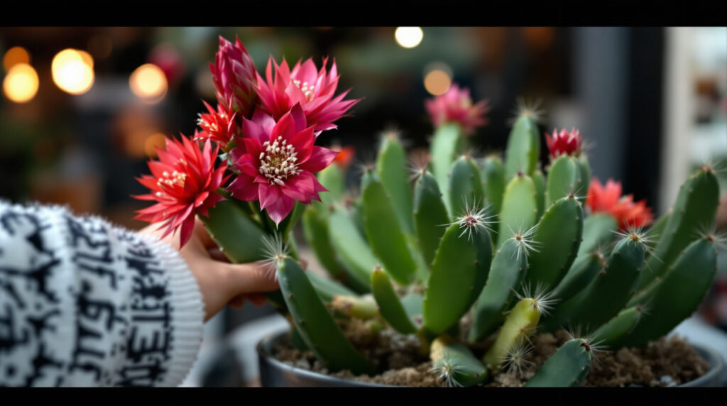 ontdek het geheim achter een kerstcactus die tijdens de feestdagen prachtig bloeit. tips en trucs voor een sfeervolle en kleurrijke kerst.