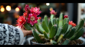 ontdek het geheim achter een kerstcactus die tijdens de feestdagen prachtig bloeit. tips en trucs voor een sfeervolle en kleurrijke kerst.