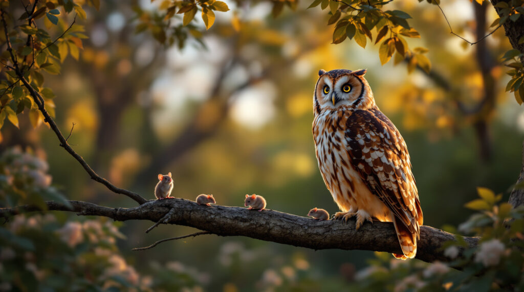 ontdek wat het geluid van een uil in je buurt betekent voor de muizenpopulatie in je tuin en hoe dit het evenwicht van je ecosysteem beïnvloedt.