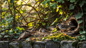 help huismussen overleven door een rommelhoekje in je tuin te creëren – ontdek waarom dit kleine toevluchtsoord levensreddend kan zijn voor deze vogels.