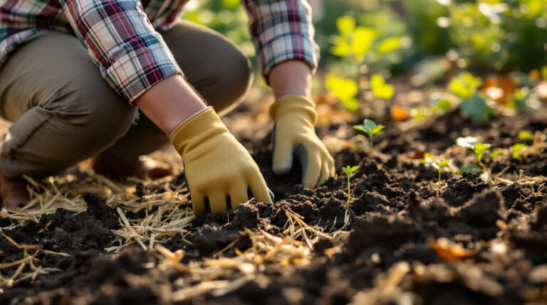 Is je moestuin leeg? Bedek de aarde nu direct om uitspoeling te voorkomen