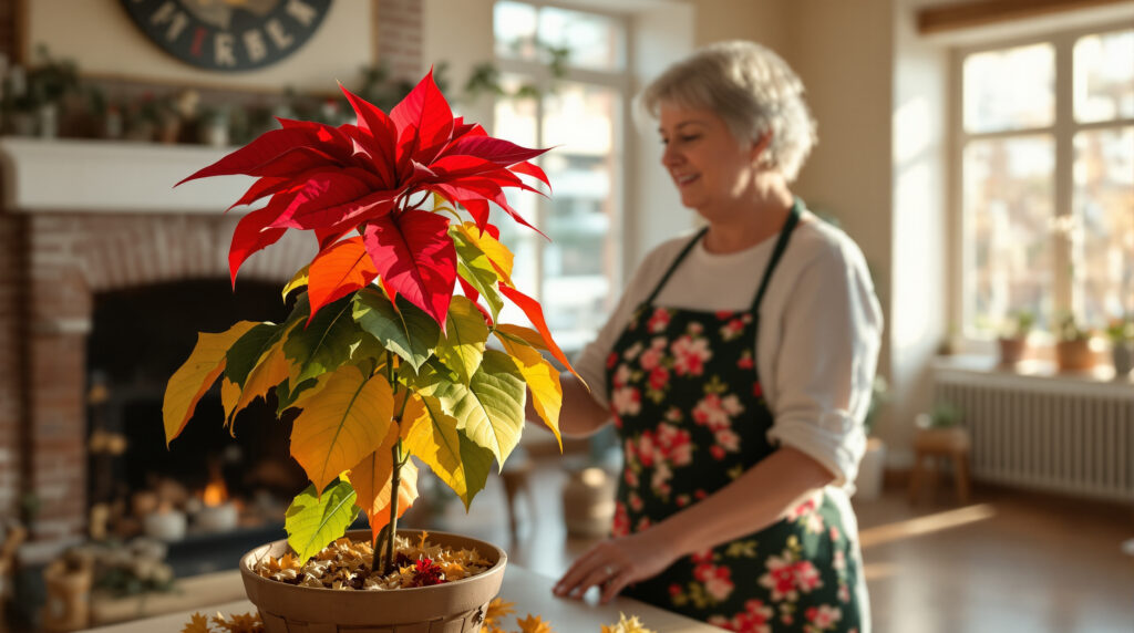 kerstster (poinsettia) verliest bladeren? ontdek met deze simpele truc hoe je jouw plant gezond houdt en mooi maakt voor de kerstdagen.