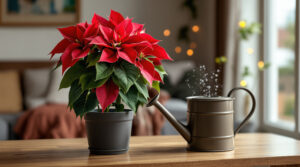 ontdek de juiste manier om je kerstster water te geven, van onderen of van boven, met ons definitieve antwoord voor een gezonde en mooie plant tijdens de kerstperiode.