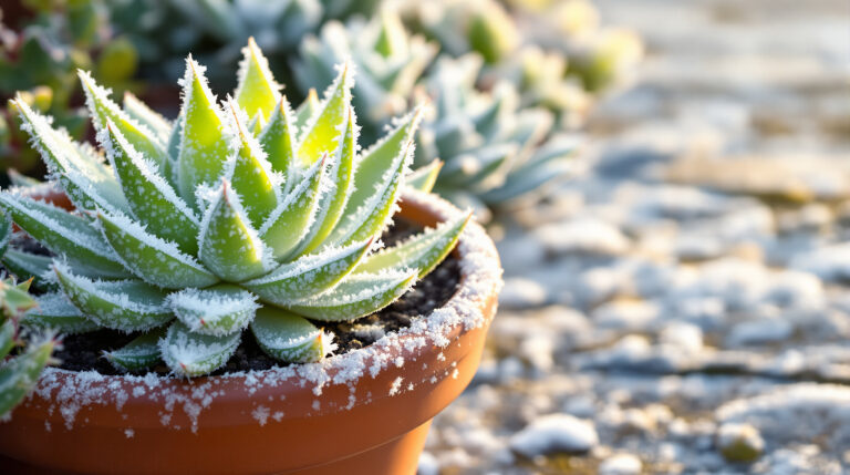 Kuipplanten water geven bij vorst: de paradox die je planten redt