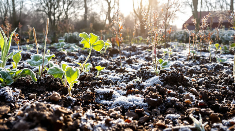 Moestuin in de winter: waarom experts afraden om nu te spitten