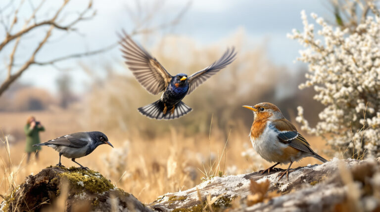 ontdek wat het gedrag van deze 3 vogels ons kan vertellen over de komende winter volgens de natuurkalender.