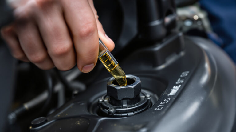 Oliepeil van je grasmaaier: waarom je dit voor de winterstalling moet checken