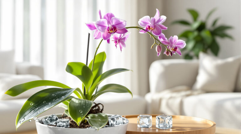 Orchideeën water geven met ijsblokjes? Waarom experts deze populaire truc nu afraden