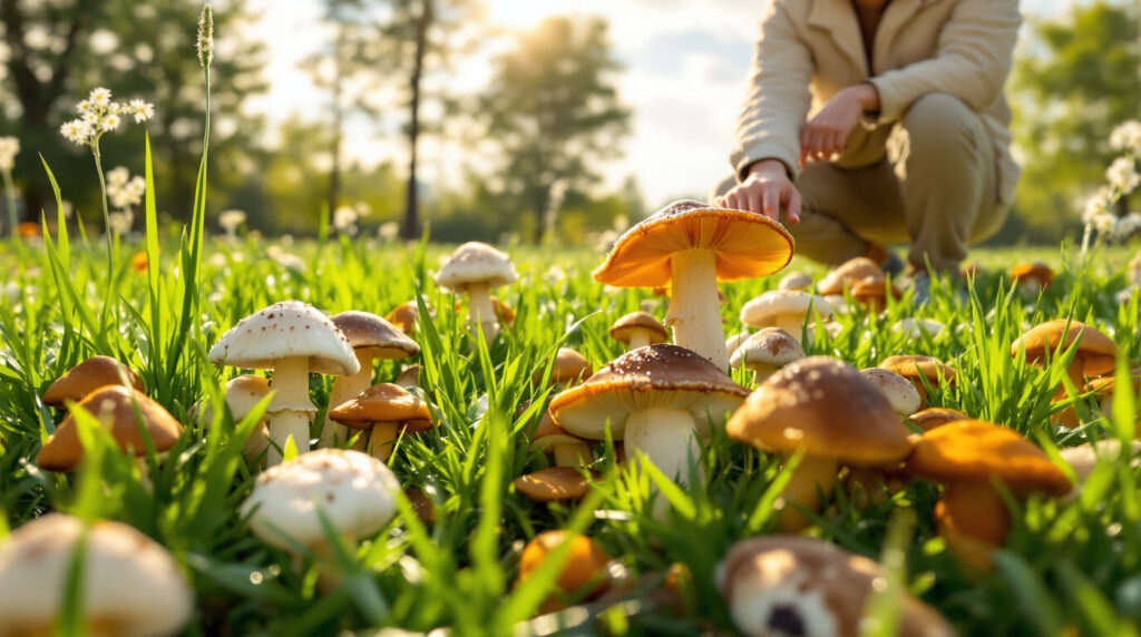 ontdek waarom paddenstoelen in je gazon eigenlijk een goed teken zijn en wat ze betekenen voor de gezondheid van je tuin.