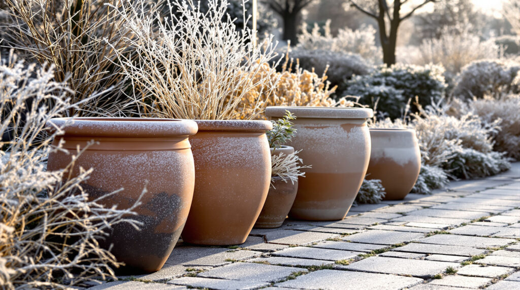 plantenbakken buiten laten staan in de winter? ontdek waarom je ze nu nog moet beschermen tegen vorstscheuren om schade te voorkomen en langer van je bakken te genieten.