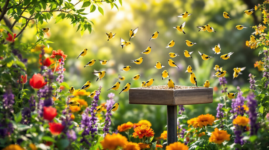 lok puttertjes massaal naar je tuin met dit specifieke zaad en geniet van hun prachtige gezang en kleurrijke verschijning in je eigen groene oase.
