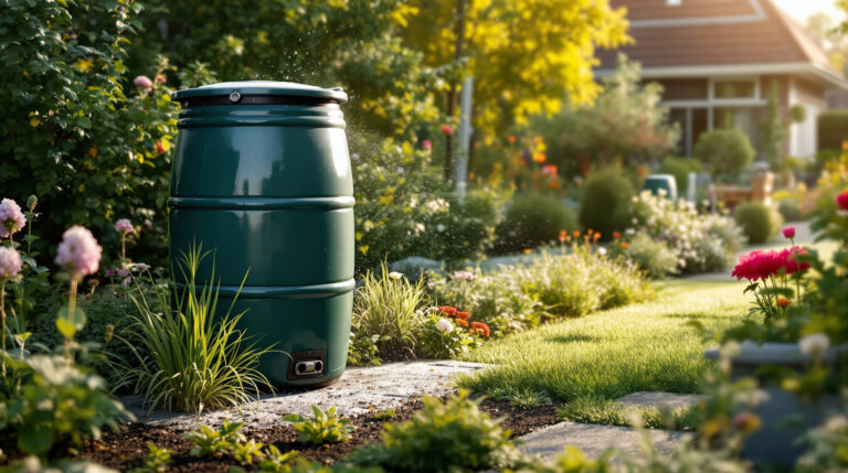 Regenton laten leeglopen: is dat echt nodig bij lichte vorst?