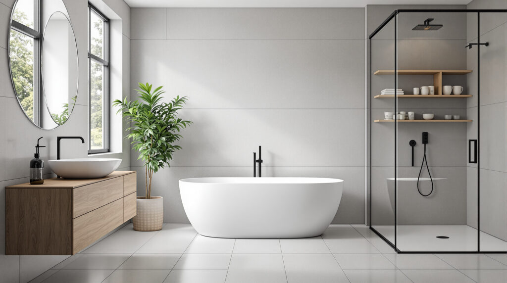 ontdek de nieuwste trend voor je badkamer: renoveren zonder breken. snel, efficiënt en zonder gedoe de frisse uitstraling die iedereen wil.