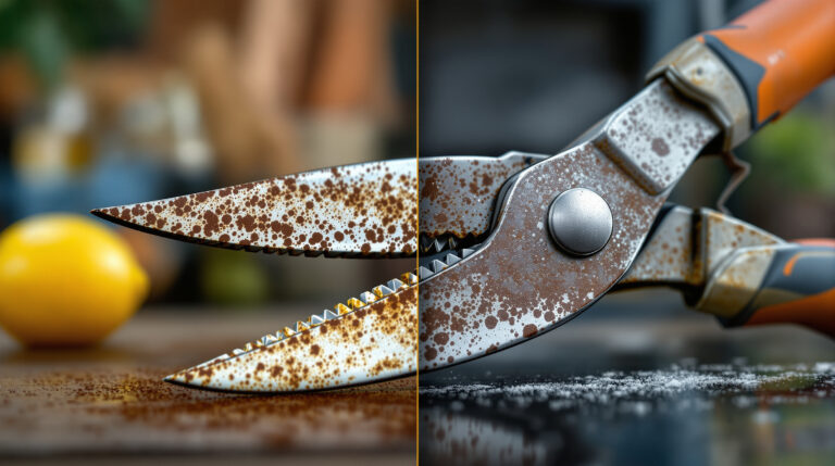 Roestige snoeischaar? Maak hem als nieuw met dit keukenniddeltje