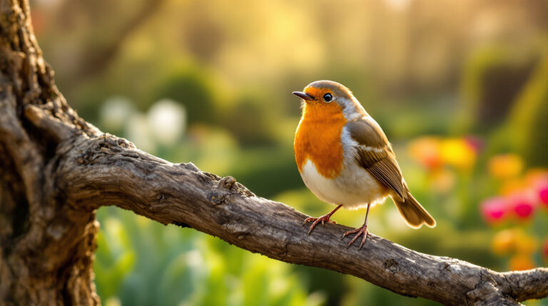 Roodborstje dichtbij? Wat het eigenlijk betekent als dit vogeltje je opzoekt