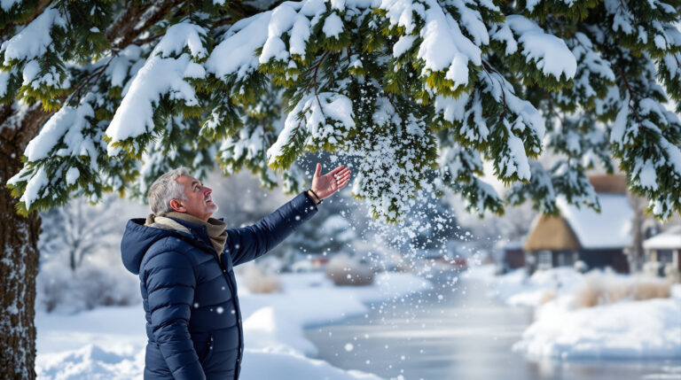 Sneeuw op je coniferen: binden of schudden? Dit zeggen de experts