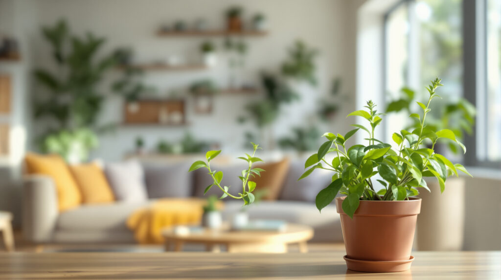ontdek welke plant spinnen en insecten in huis effectief op afstand houdt en geniet van een vrij van ongewenste beestjes interieur.