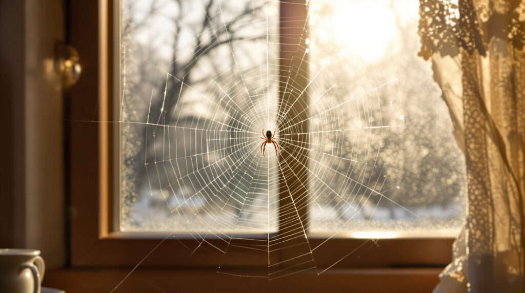 ontdek waarom spinnen in huis tijdens de winter nuttiger zijn dan je denkt en hoe ze bijdragen aan een gezond binnenklimaat.