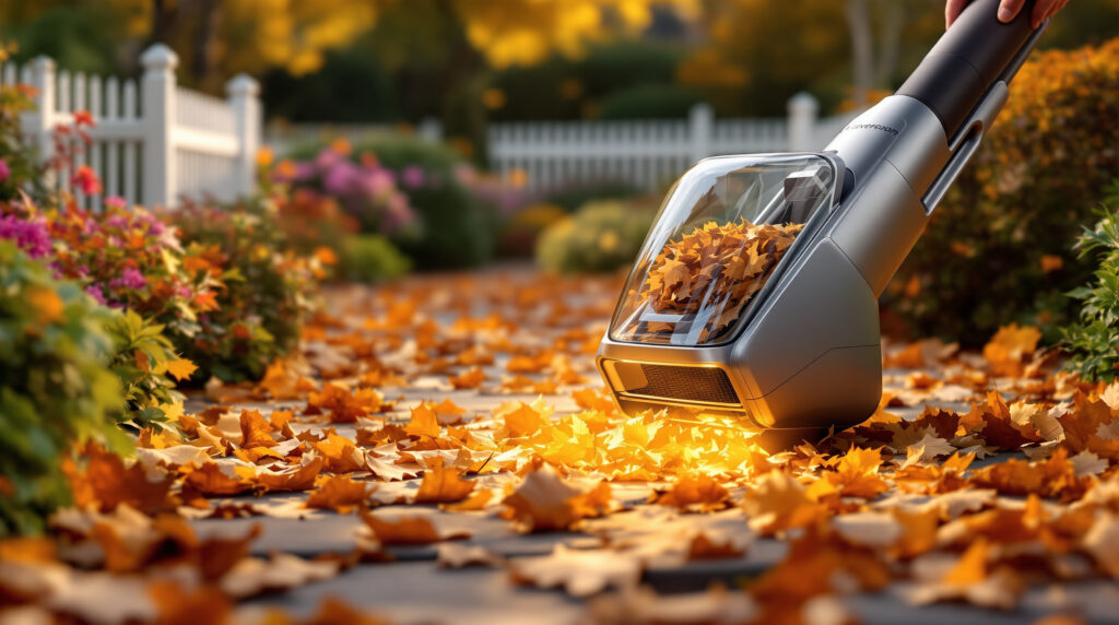 ontdek het slimme apparaat dat dode bladeren transformeert in waardevolle compost voor je borders. stop met harken en maak je tuin mooier en makkelijker te onderhouden!