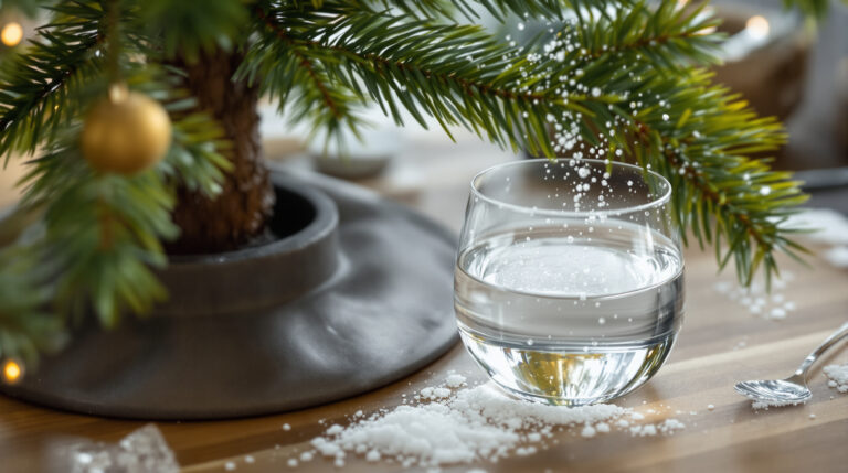 Suiker in het water van de kerstboom? De mythe ontkracht