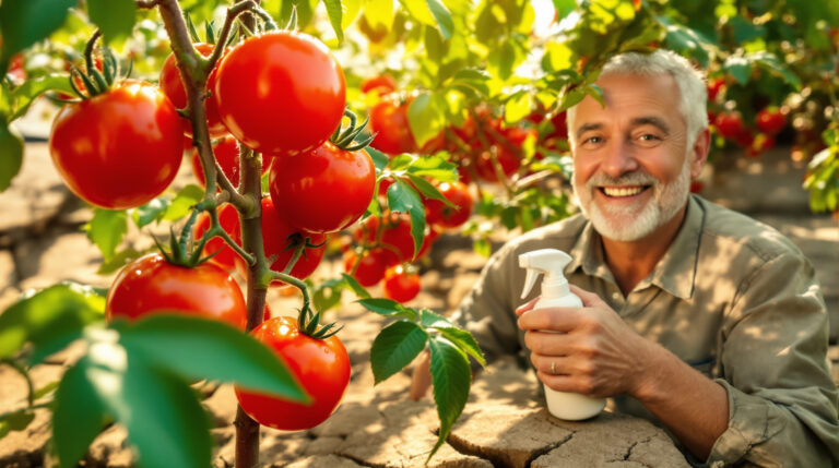 Tomaten kweken in de droogte: deze natuurlijke spray verandert alles