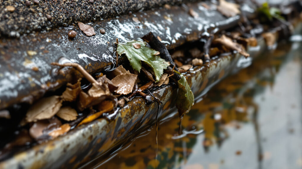 ontdek waarom verstopte dakgoten schadelijk zijn voor de planten eronder en hoe je ze effectief kunt reinigen om jouw tuin gezond te houden.