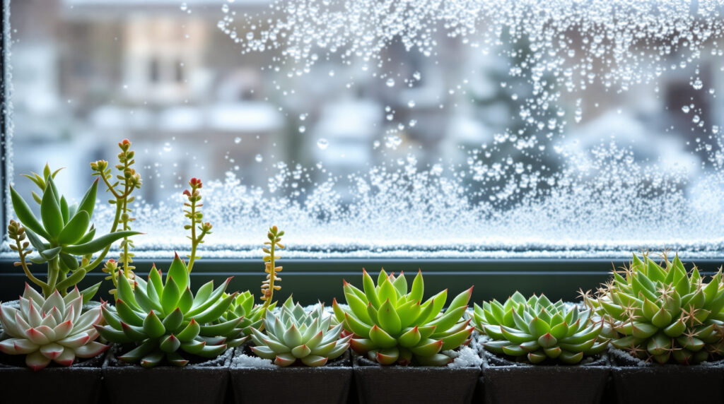 ontdek waarom vetplanten in de winter niet op de vensterbank moeten staan en leer hoe je ze het beste kunt verzorgen tijdens het koude seizoen.