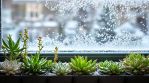 ontdek waarom vetplanten in de winter niet op de vensterbank moeten staan en leer hoe je ze het beste kunt verzorgen tijdens het koude seizoen.