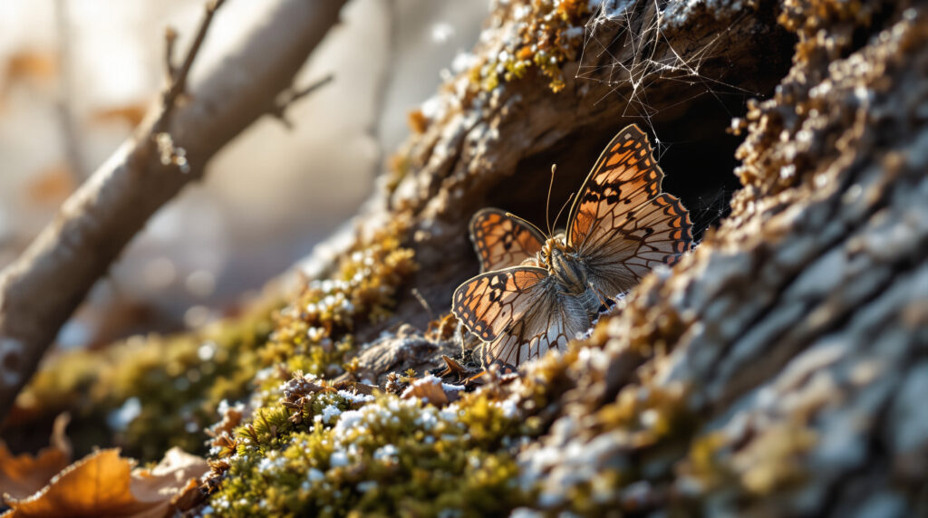 ontdek waarom het belangrijk is om vlinders in winterslaap niet zomaar te verplaatsen en hoe je ze het beste kunt beschermen tijdens de koude maanden.