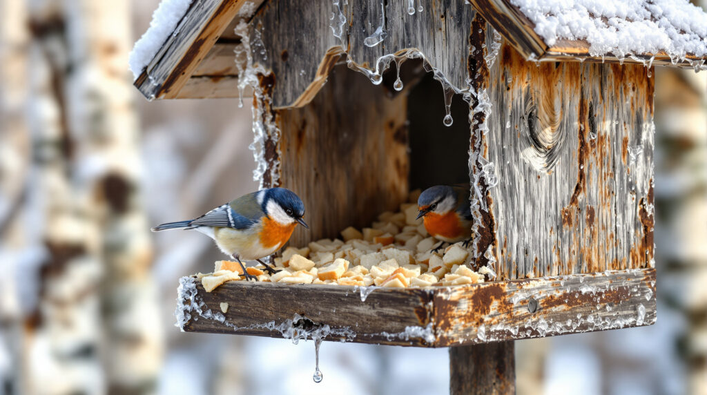 ontdek de 3 belangrijkste fouten die je moet vermijden bij het voeren van vogels in de winter om ze veilig en gezond te houden.