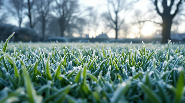 Waarom je gazon in de winter met rust laten essentieel is
