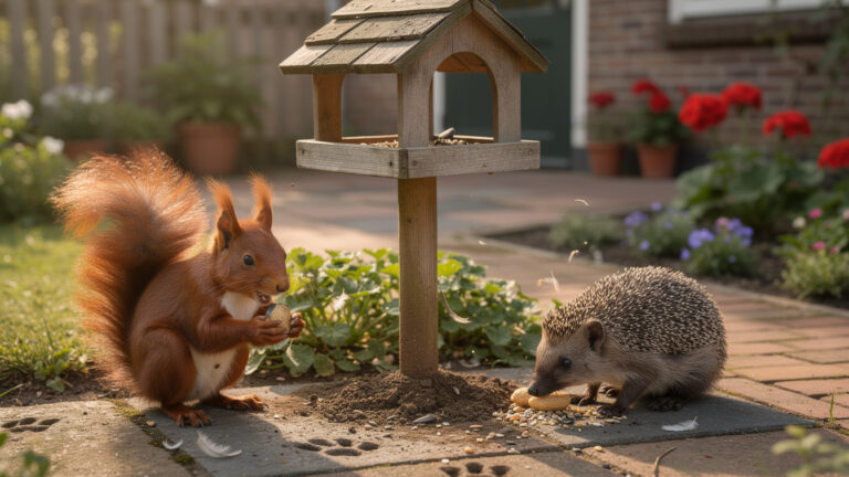 Waarom verdwijnt al het vogelvoer uit je tuin voordat de vogels het kunnen eten