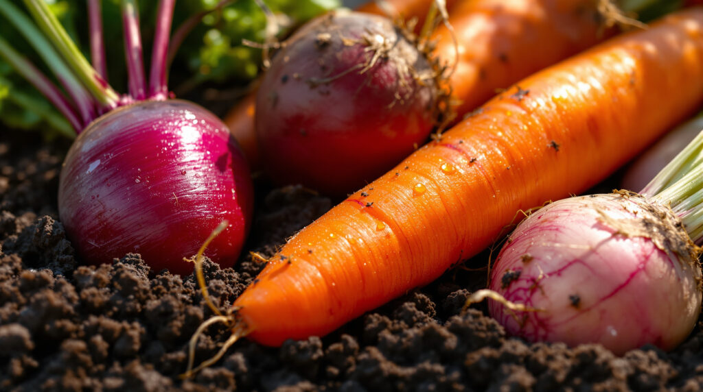 ontdek wanneer je wortelgroenten het beste kunt oogsten of in de grond kunt laten, afhankelijk van één belangrijk detail voor optimale smaak en groei.