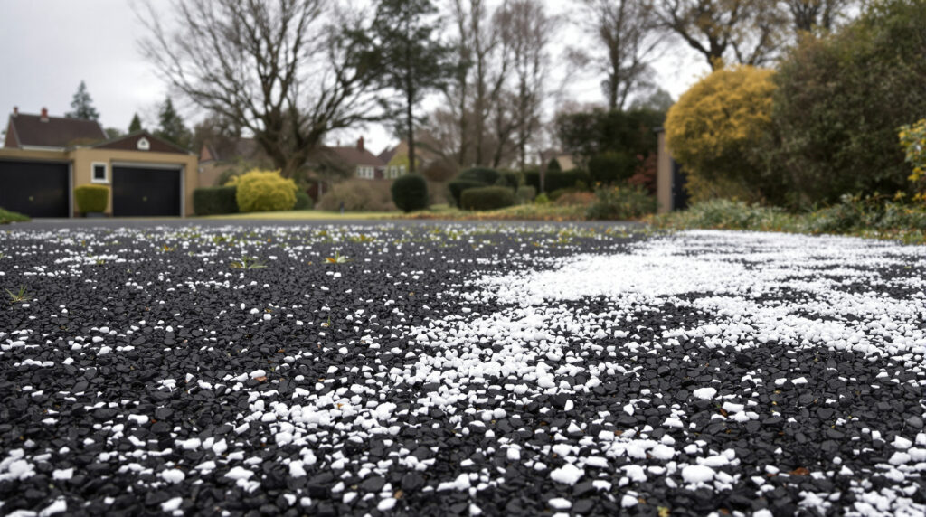 zout strooien op je oprit kan je oprit ijsvrij maken, maar let op: het kan je hagen ernaast beschadigen. ontdek hoe je schade voorkomt en je tuin gezond houdt.